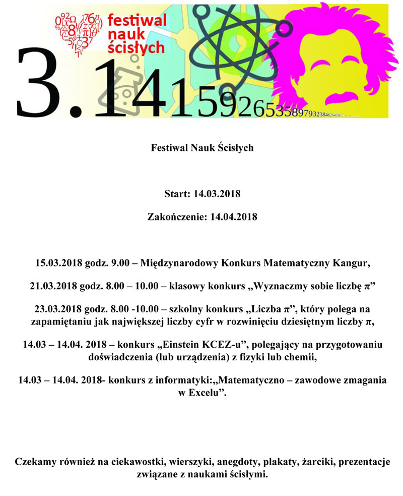 Festiwal Nauk Ścisłych