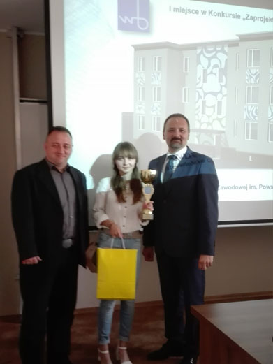 I miejsce w Konkursie „Zaprojektuj elewację"