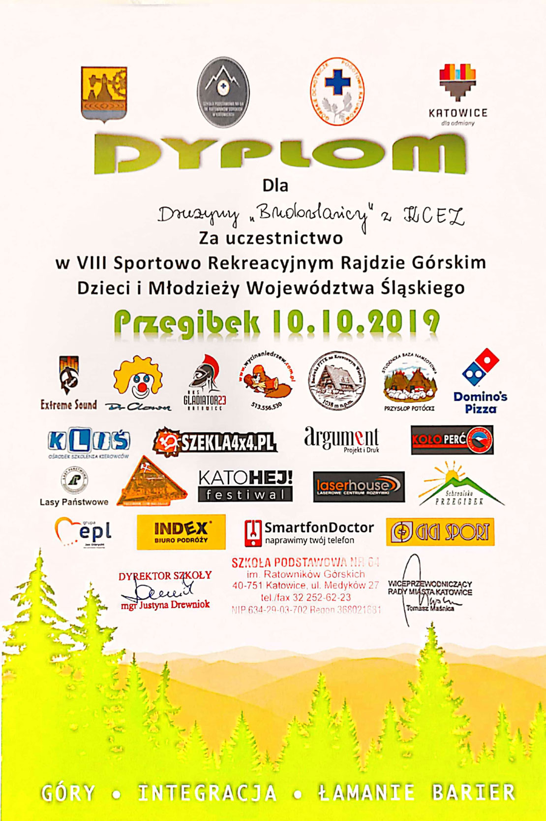 Rajd górski Przygibek