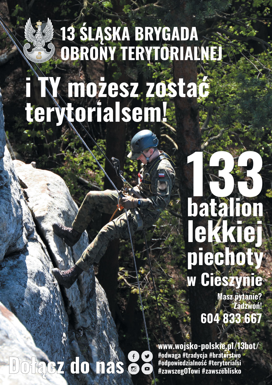 Nabór do 13 Śląskiej Brygady Obrony Terytorialnej