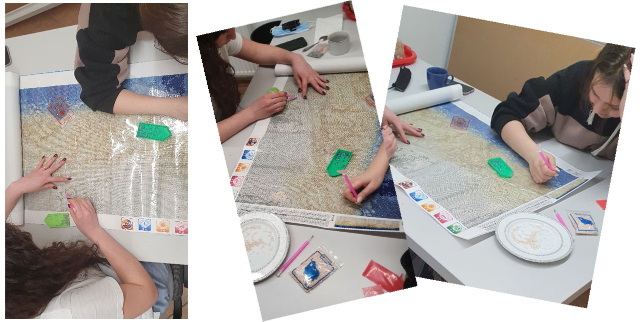 Zajęcia warsztatowe- Diamond painting