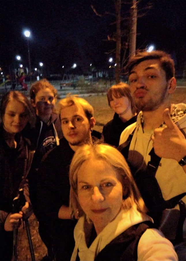 Nordic  walking w internacie