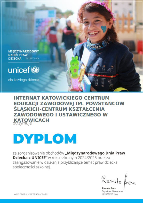 Międzynarodowy Dzień Praw Dziecka z UNICEF 2024