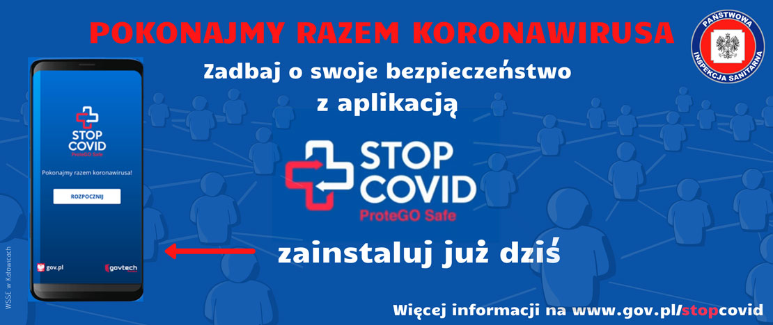 PSSE Katowice - aplikacja stop covid