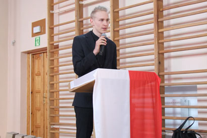 Podziękowania dla radnego Młodzieżowej Rady Miasta Katowice